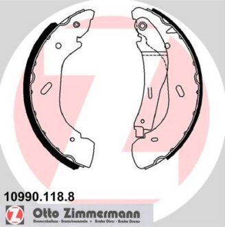 Комплект тормозных колодок ZIMMERMANN 109901188