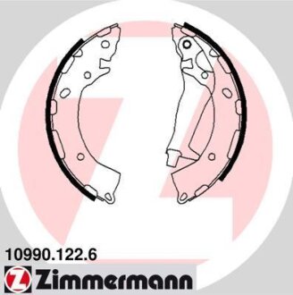Комплект гальмівних колодок ZIMMERMANN 109901226