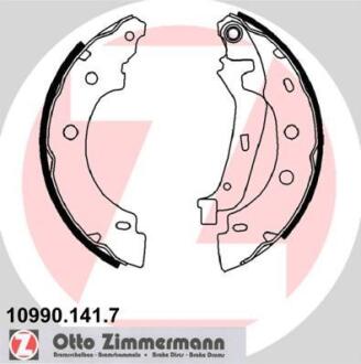 Гальмiвнi колодки барабаннi ZIMMERMANN 10990.141.7