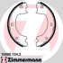 Комплект гальмівних колодок, стоянкове гальмо ZIMMERMANN 109901543 (фото 1)