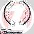 Колодки тормозные ZIMMERMANN 109901544 (фото 1)
