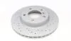 Диск тормозной BMW 3(E36/E46)/Z4(E85) 91- перед.вент. SPORT Z ZIMMERMANN 150.1269.52 (фото 4)