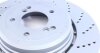 Диск тормозной (задний) BMW 5 (E60/E61)/6 (E63) 04-10 (R) (370x24) (с покрыт) ZIMMERMANN 150.3476.70 (фото 5)