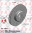 Диск тормозной BMW 5(E60) 04- перед.вент.Sport Coat Z ZIMMERMANN 150.3481.52 (фото 1)
