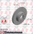 Диск тормозной PSA/FIAT JUMPER/BOXER/DUCATO 06- перед.вент.Coat Z ZIMMERMANN 180.3013.20 (фото 1)