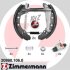 Комплект тормозных колодок ZIMMERMANN 209901060 (фото 1)