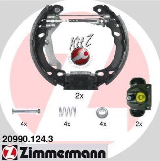 Комплект гальмівних колодок ZIMMERMANN 209901243