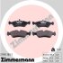 Колодки гальмівні дискові ZIMMERMANN 211901801 (фото 1)
