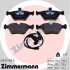 Колодки гальмівні дискові ZIMMERMANN 21677.195.2 (фото 1)