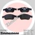 Комплект гальмівних накладок, дискове гальмо ZIMMERMANN 22240.180.1 (фото 1)