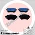 Колодки тормозные MAZDA 6 13- задн. ZIMMERMANN 22349.155.1 (фото 1)