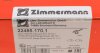 Комплект гальмівних колодок ZIMMERMANN 22485.170.1 (фото 4)