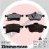 Комплект гальмівних накладок, дискове гальмо ZIMMERMANN 23057.995.1 (фото 1)
