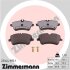 Комплект гальмівних накладок, дискове гальмо ZIMMERMANN 23144.995.1 (фото 1)