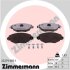 Комплект гальмівних накладок, дискове гальмо ZIMMERMANN 23279.985.1 (фото 1)