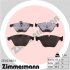 Комплект гальмівних накладок, дискове гальмо ZIMMERMANN 23312.900.1 (фото 1)