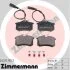Комплект гальмівних накладок, дискове гальмо ZIMMERMANN 24211.170.2 (фото 1)
