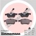 Комплект гальмівних накладок, дискове гальмо ZIMMERMANN 24339.200.2 (фото 1)