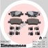 Колодки гальмівні дискові ZIMMERMANN 24664.160.2 (фото 1)