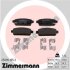 Колодки тормозные ZIMMERMANN 25096.165.2 (фото 1)
