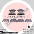 Колодки гальмівні дискові ZIMMERMANN 25250.190.2 (фото 1)
