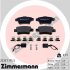 Колодки гальмівні дискові ZIMMERMANN 25357.175.3 (фото 1)