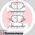 Комплект гальмівних накладок, дискове гальмо ZIMMERMANN 25410.145.1 (фото 1)
