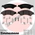 Комплект гальмівних накладок, дискове гальмо ZIMMERMANN 25632.165.2 (фото 1)