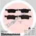 Гальмiвнi колодки дисковi заднi ZIMMERMANN 25841.140.1 (фото 1)
