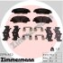 Комплект гальмівних накладок, дискове гальмо ZIMMERMANN 25976.165.2 (фото 1)
