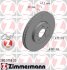 Диск тормозной HONDA ACCORD -03 перед.вент.Coat Z ZIMMERMANN 280315820 (фото 1)