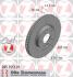 Диск тормозной HYUNDAI I30/CEED 08- передн.вент.Coat Z ZIMMERMANN 285.3513.20 (фото 1)