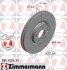 Диск тормозной HYUNDAI IX55 08- перед.вент. Coat Z ZIMMERMANN 285.3524.20 (фото 1)
