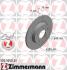 Диск тормозной MAZDA 3 13- задн.Coat Z ZIMMERMANN 370.3055.20 (фото 1)