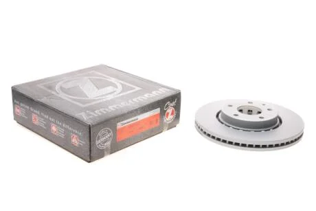 Диск тормозной MAZDA CX-5 11- перед.вент. Coat Z ZIMMERMANN 370.4403.20