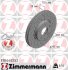 Диск тормозной MAZDA 6/CX-5 11- перед.вент.Sport Coat Z ZIMMERMANN 370.4403.52 (фото 1)