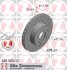 Диск тормозной MB W204 07- перед.вент.Sport Coat Z ZIMMERMANN 400.3652.52 (фото 1)