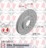 Диск тормозной OPEL ASTRA H/ZAFIRA A 98- передн.вент.SPORT Coat Z ZIMMERMANN 430.1483.52 (фото 1)