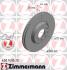 Диск тормозной OPEL VECTRA C 02- 1.8-3.2 перед. D=302 Coat Z ZIMMERMANN 430.1495.20 (фото 1)