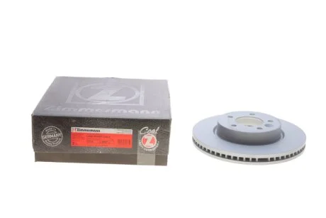 Диск тормозной LAND ROVER DISCOVERY/RR SPORT 05- перед.вент.Coat Z ZIMMERMANN 450.5207.20