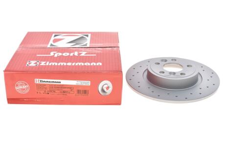 Гальмiвнi диски SPORT Z ZIMMERMANN 450.5211.52