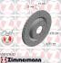 Диск тормозной LAND ROVER DISCOVERY/RR SPORT 12- задн.вент.SPORT Coat Z ZIMMERMANN 450.5214.52 (фото 1)