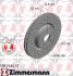 Диск тормозной SUBARU FORESTER 13- перед.вент.Sport Coat Z ZIMMERMANN 530.2464.52 (фото 1)