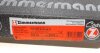 Диск тормозной TOYOTA AURIS/COROLLA 12- перед.вент. Coat Z ZIMMERMANN 590.2818.20 (фото 9)