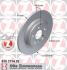 Диск тормозной VOLVO S60/S80/V60/V70/XC70 06- задн.Coat Z ZIMMERMANN 610.3714.20 (фото 1)