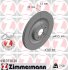 Диск тормозной VOLVO XC90 14- задн.вент.Coat Z R18 ZIMMERMANN 610.3730.20 (фото 1)